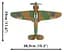 Конструктор COBI літак Hawker Hurricane Mk.I 5728 - мініатюра 4