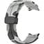 Ремінець для Samsung Galaxy Watch 5 40mm - сіро-чорний ширина кріплення 20мм силікон Watchbands Cls-color (W30-7WB66352299) - мініатюра 2