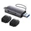Кардридер Baseus Lite Series USB-A & Type-C to SD/TF Card Reader WKQX060113 Grey - мініатюра 6