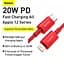 Кабель Baseus Superior Series Fast Charging Data Cable Type-C to iP PD 20W 1m CATLYS-A09 Red - мініатюра 6