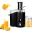 Соковижималка Adler AD 4127 black 1000Вт/ контейнер для соку-1л/ контейнер для м'якоті-2л чорний - мініатюра 5