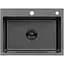 Кухонная мойка Kroner KRP Schwarze - 5843HM PVD (3,0/1,0 мм) (CV022794) - миниатюра 1