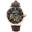 Годинник Besta Skeleton Gold Black Metal, 2 ремінця - мініатюра 3
