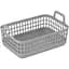Кошик для зберігання Ardesto пластик PP 33x22x16.3 см 7 л cірий (ARHC2507GG) - мініатюра 2