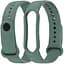 Ремінець силіконовий Anchor Xiaomi Mi Band 5/6 Сіро-зелений - мініатюра 1