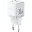 Зарядний пристрій Baseus Palm Fast Charger C+U 30W EU moon white (P1011160A213-00) - мініатюра 1