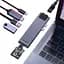 USB-хаб Baseus Thunderbolt C+Pro 7-in-1 Smart Hub CAHUB-L0G Grey - мініатюра 4