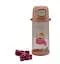 Бутылка для воды Casno 690 мл KXN-1219 Розовая (Свинка) с трубочкой (KXN-1219_Pink) - миниатюра 3