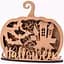 3D композиция Rosa Talent Halloween 3 МДФ 20х20 см - миниатюра 1