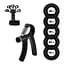 Набор кистевых эспандеров кольцо+эспандер, ножницы Power Grip Set NE-1589-WR15 - миниатюра 1