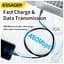 Дата кабель USB-C to Lightning 0.5m 20W black Essager (EXCTL-CGB01) - мініатюра 4