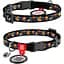 Ошейник для кошек Waudog Nylon Апельсины с QR паспортом XS 20-30x1 см - миниатюра 1