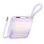 Портативна батарея Power Bank Hoco Q23 Blade 22.5W+PD20W with cable 10000mAh Purple - мініатюра 2