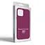 Силиконовый чехол для Apple iPhone 12 Pro Max, ICON2 Case, бордовый, противоударный, панель, защита всего корпуса, матовая поверхность Soft Touch, выступает над дисплеем, совместим с защитными стеклами и пленками, с микрофиброй, ArmorStandart (ARM60575) - мініатюра 9