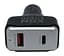 Автомобильное зарядное устройство XON MaxCharge Type-C 87.5W (Type-C PD65 + Type-A 15V/1.5A) Black (SC42CL6W1B 3524) - миниатюра 6