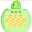 Електронна приставка Pop It консоль Quick Push Puzzle Game Fast антистрес іграшка Croco - мініатюра 1