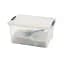 Контейнер для хранения Sim Box 40x30x22h, 18 л прозрачный - миниатюра 3