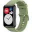 Ремешок DK для Huawei Watch Fit / Fit SE Silicone Sport Full Light Classic (olive) - миниатюра 1
