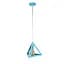 Подвесной светильник Levistella 756PR220-1 BLUE, E27, 220x220мм, голубой металл, стиль лофт - миниатюра 1