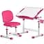 Комплект мебели Evo-kids Evo-06 Plus Pink: стол+стул (Evo-06 Plus PN) - миниатюра 1