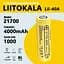 Акумулятор 21700 LiitoKala Lii-40A, Li-ion, ємність 4000 mAh, напруга 3.7 V, струм розряду 10 A, без захисту - мініатюра 3