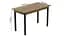 Стіл кухонний Ferrum-decor Маріо 75x120x60 Чорний ДСП Дуб Артізан 16мм (FRD-105727) - мініатюра 3