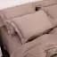 Простыня на резинке MirSon Tencel №08 Beige 70x140 см темно-бежевая (2200009637551) - миниатюра 7