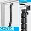 Органайзер для кабелю Officepro CM730B Black - мініатюра 5