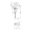 Змішувач для раковини Kroner KRP Bremen - C010 CV012069 Хром - мініатюра 2