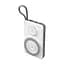 Повербанк 10000mAh Choetech B695 White QC3.0 PD3.0 бездротова зарядка смартфонів та Apple Watch (43-00143) - мініатюра 1