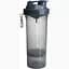 Шейкер спортивний Smart Shake Slim Grey 500 мл - мініатюра 1