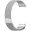 Ремінець із спеціальним конектором BeWatch Samsung Galaxy Watch 4 Milanese loop Сріблястий (1010206) - мініатюра 1