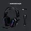 Навушники Logitech G733 Lightspeed Wireless RGB Gaming Headset Black (981-000864) - мініатюра 6