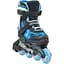 Дитячі ролики Rollerblade Microblade SL 36,5-40 Чорний-Блакитний - мініатюра 4
