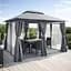 Павільйон садовий Garden Line Totem grey з москітною сіткою - мініатюра 1