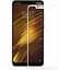 Захисне скло Mocolo 2.5D Full Cover Tempered Glass Xiaomi Pocophone F1 White - мініатюра 1