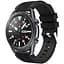 Силіконовий ремінець чорного кольору Watchbands на годинник Samsung Galaxy Watch 3 45mm (WB001GALAXYBLACKNOR3451) - мініатюра 1
