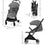 Прогулянкова коляска Kinderkraft Indy 2 Cozy Grey сіра (00-00305095) - мініатюра 7