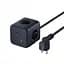 Мережевий фільтр Baseus EnerFill FA11 Cube Power Strip (3xAC + USB + 1xType-C 67W) (1.5m) black (E00082100123-00) - мініатюра 1