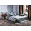 Декоративное покрывало Руно VeLour Grey, 220x150 см, серый (360.55_Grey) - миниатюра 3