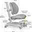Детское кресло Mealux Ortoback Duo Base Grey (Y-510 G Base) - миниатюра 2