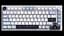 Клавиатура GamePro Genesis Warden MK160BL RGB White - миниатюра 1