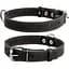 Нашийник Collar одинарний, 48-63х3,5 см, чорний - мініатюра 1