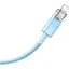 Кабель Baseus Explorer Series Fast Charging Cable with Smart Temperature Control Cable Type-C to Lightning 20W 1m CATS010203 Blue - мініатюра 3