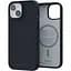 Чохол-накладка Njord Suede MagSafe Case Black для iPhone 15 (NA51SU00) - мініатюра 1