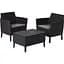 Комплект садових меблів Allibert Keter Salemo balcony set графіт - мініатюра 1