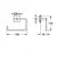 Полотенцедержатель Grohe QuickFix Start Cube 40975000, Хром - миниатюра 2