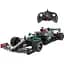 Игрушечный автомобиль на радиоуправлении Rastar Mercedes AMG F1 W11 1:18 (98500) - миниатюра 1