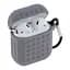 Футляр із карабіном Fashion Silicone Case Airpods 1/Airpods 2 Grey (35263_3345610) - мініатюра 3