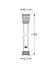 Душовий шланг 1750мм Grohe Rotaflex TwistStop 28410002, Хром - мініатюра 3